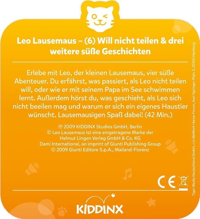 tigercard - Leo Lausemaus - Will nicht teilen und 3 weitere süße Geschichten