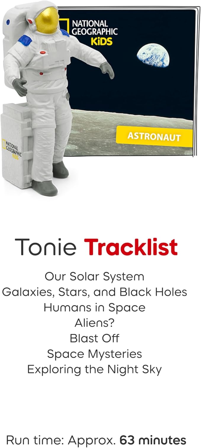 National Geographic Astronaut Audio Toy Character for Tonies