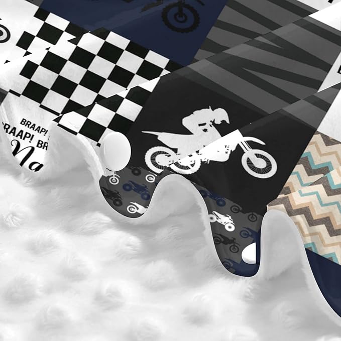 Personalized Dirt Bike Baby Car Seat Canopy for Babies with Name, Custom Motocross Car Seat Covers for Boys Girls, Peekaboo Opening Minky Nursing Cover Infant Car Seat Canopies for Newborn