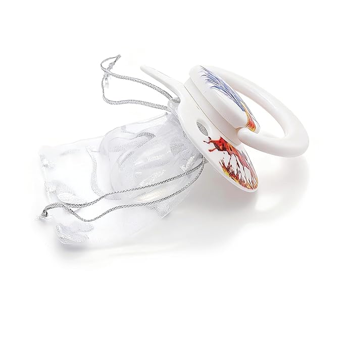 Adult Pacifier for Anxiety: Cute Paci Large Shield for Sleep - Handle Binky with Pacifier Clips