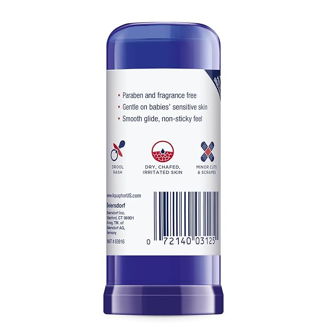 Aquaphor Baby Healing Balm Stick With Avocado Oil and Shea Butter, 0.65 Oz Stick