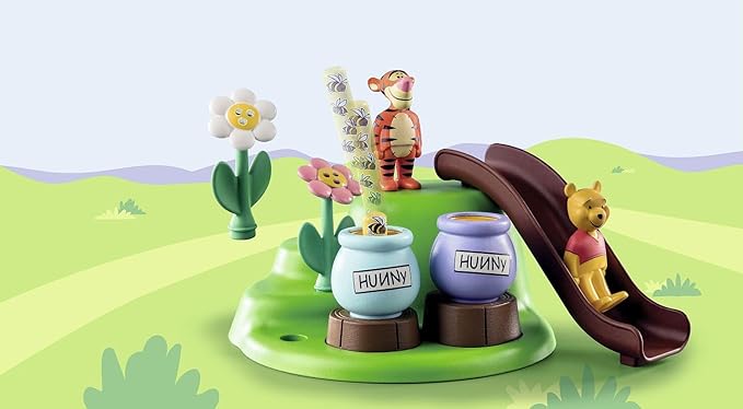 Playmobil 1.2.3 & Disney: Winnie's & Tigger's Bee Garden
