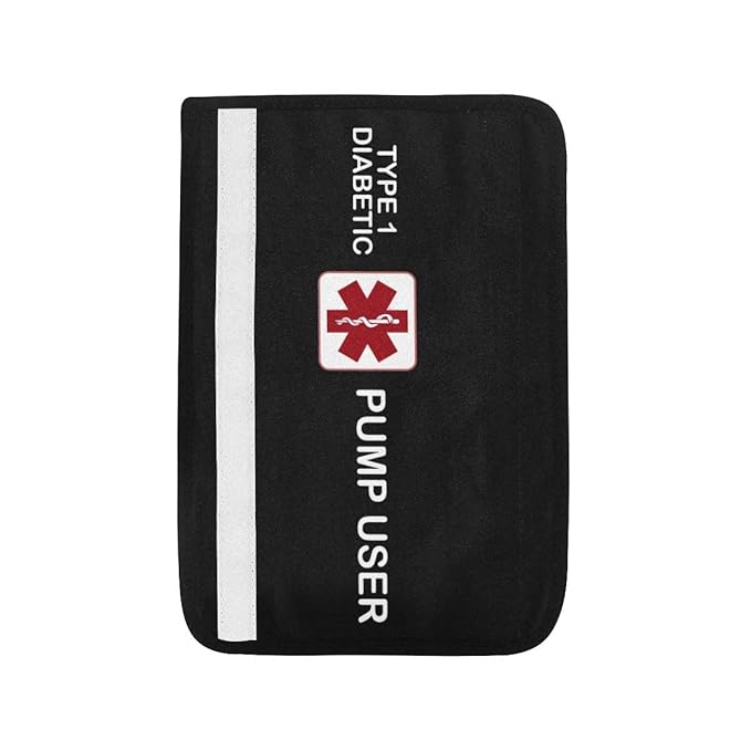 Type 1 Diabetic Pump User Seat Belt Cover Medical Alert Seat Belt for Kid Best Gift for Children