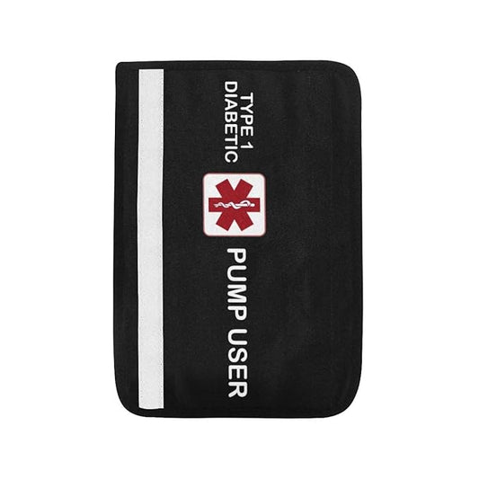 Type 1 Diabetic Pump User Seat Belt Cover Medical Alert Seat Belt for Kid Best Gift for Children