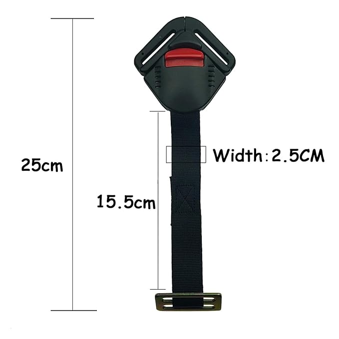 Universal Baby Seat Chest Harness Clip and Child Seat Safety Chest Harness Clip Buckle Universal Replacement for Kids Trend Adjustable Guard
