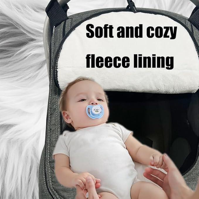 Car Seat Covers for Babies, Winter Fleece Covers Baby Car Seat Cover for Newborn Boy Girl,Universal Canopies Covers for Infants Carseat Cover Waterproof Protection Baby Covers Warm and Cozy