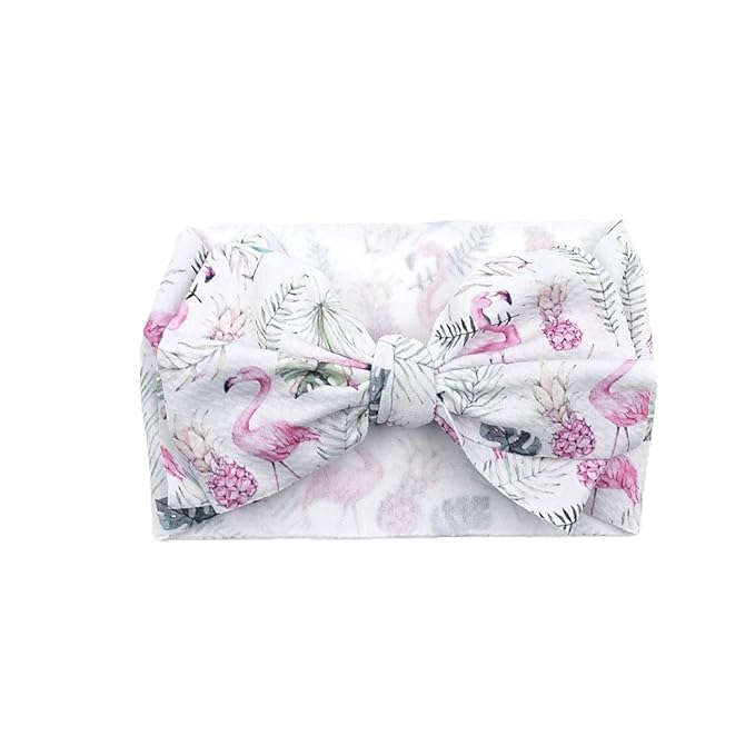 KIDOCHEESE Oversized Baby Hair Accessories: Large Bows, Elastic Hairbands, Nylon Headbands and Head Wraps for Newborns, Infants, Toddlers and Kids