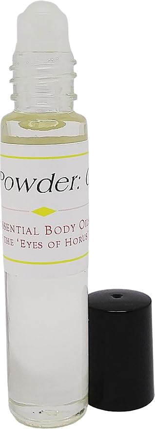 Baby Powder: Classic Scented Body Oil Fragrance [Roll-On - Light Gold - 1/4 oz.] - ID#31878