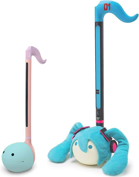 Otamatone Unicorn + Miku Electronic Musical Instrument Portable Synthesizer Collector's Set Deluxe + Regular 2 Pc Set