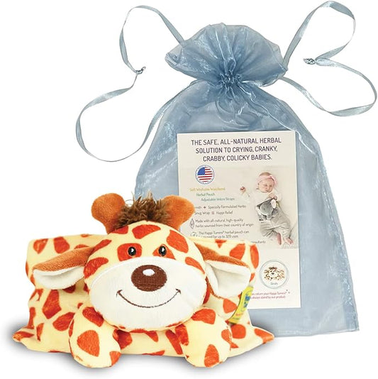 Happi Tummi Colic and Gas Relief for Babies and Infants- Heated Belly Wrap for Newborns - Aromatherapy Wrap for Upset Tummy and Constipation