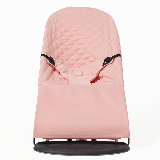 Fabric seat for Bouncer Belltop Compatible with BabyBjörn Bouncer: Soft & Bliss. Cover for Baby Bouncer (seat): Hypoallergenic & Breathable. Seat for Baby Swing: Ergonomic (Pink)