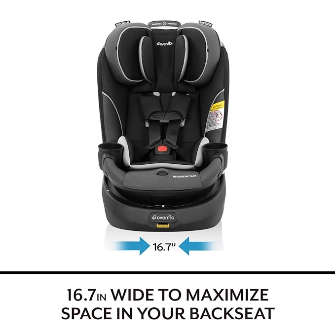 Evenflo Revolve360 Slim 2-in-1 Rotational Car Seat