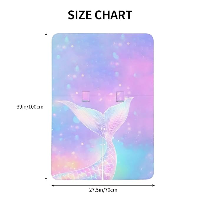 KiuLoam Mermaid Fish Tail Baby Car Seat Canopy, Nursing Cover Breastfeeding Scarf, Stretchy Soft Breathable Infant Carseat Cover for Babies Boys Girls