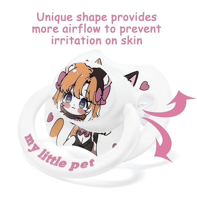 LittleForBig Bigshield Generation-II Adult Sized Printed Pacifier My Little Pet Pattern
