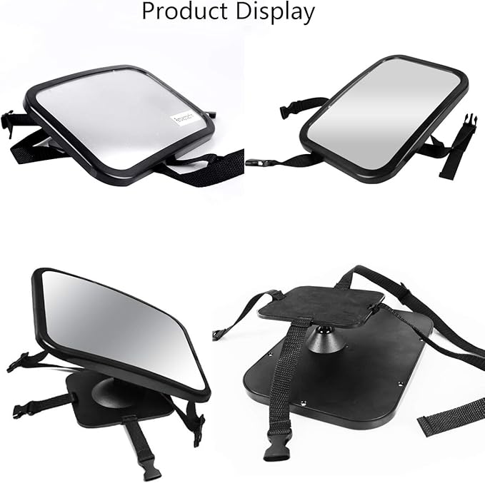 CYDZSW Infant Car Seats Rear View Mirror,Baby Car Mirror for Rear Facing Seat,Newborn Essentials Registry Must Haves Baby Items Accessories