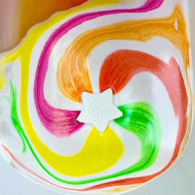 Large Star Bath Bomb, Magically Creates Rainbow Special Effect, Birthday Gifts for Children, Toddlers, Boys & Girls, Moisturising Fun Bath Toy, Vegan Friendly & Cruelty Free