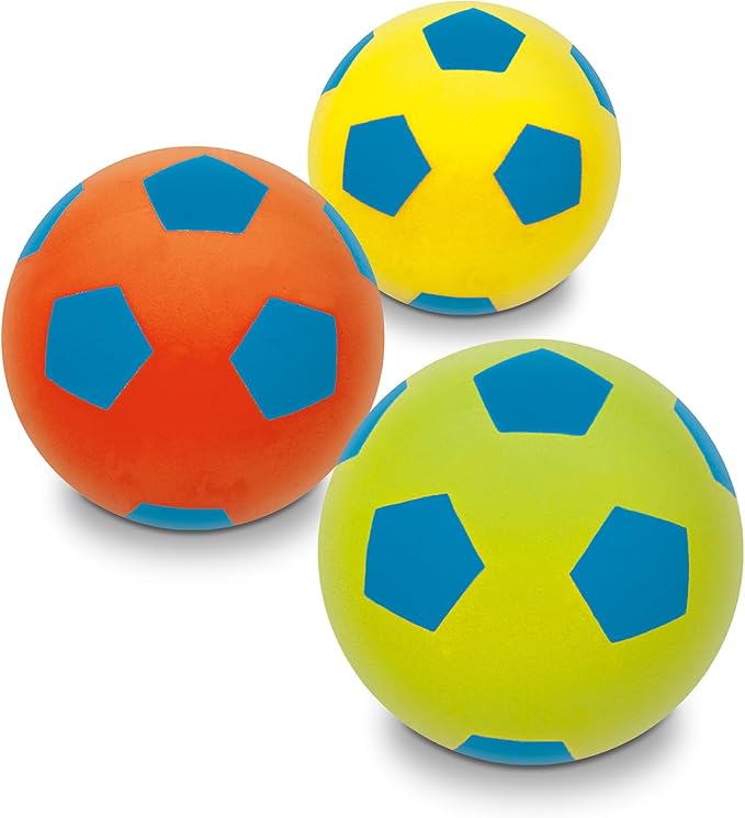 Mondo Toys Fluo 200 – Sponge Diameter 20 cm – 1 Soft Ball – Assorted 07926 Despicable Me/Minions Football Softball 20 cm-07926, Multi-Coloured, 200 mm