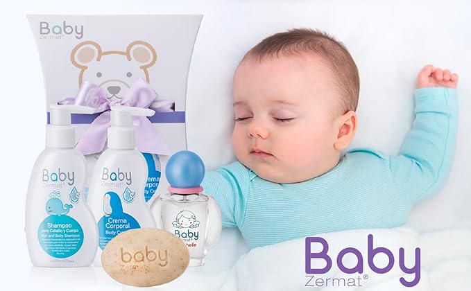 Zermat Kit Baby, Kit for Babies, Mom-Essentials to Welcome Your Bundle of Joy and take Care of Your Baby Everyday. 4 Pieces