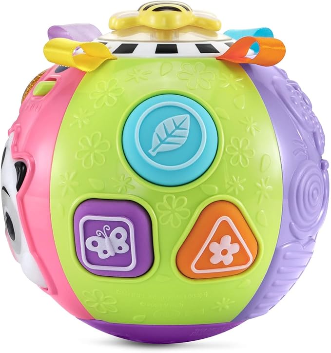 VTech Baby On-the-Moove Activity Ball with Textures, Pink