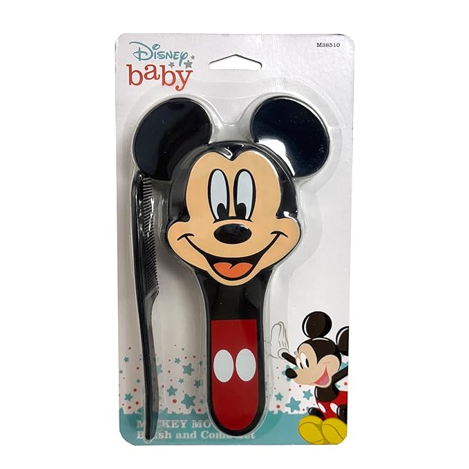 Mickey Mouse Comb & Brush Set