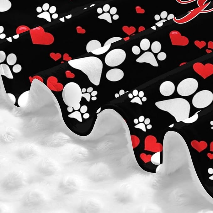 Custom Baby Car Seat Cover with Name – Personalized Dog Paw Nursing Cover, Infant Carseat Canopy, Shopping Cart Cover – Soft, Breathable & Warm – Ideal Shower Gift for Baby Girls & Boys