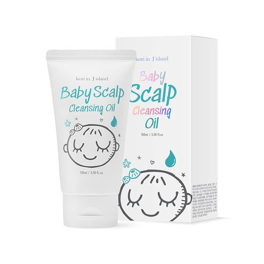 kori in J island Baby Scalp Cleansing│Baby Bath Essentials│Scalp Brush│koriinj Clear White