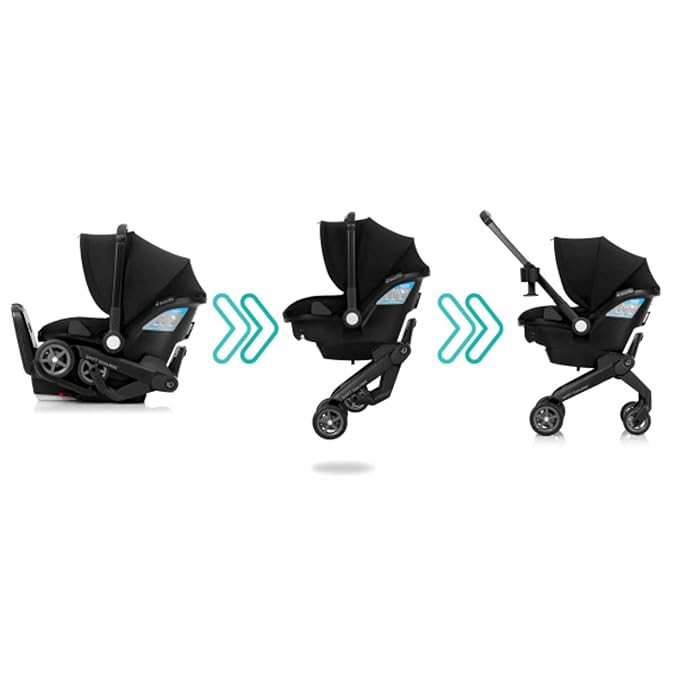Evenflo Shyft DualRide Preemie and Infant Car Seat Stroller Combo 3-30lbs (Ayer Pink)