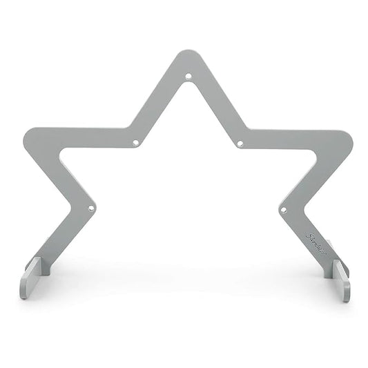 Sterntaler Star Arch for Play Mat, Wood, Age: 0-18 Months, 63 x 90 x 49 cm, Grey