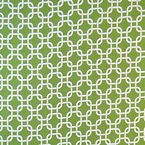 SheetWorld Fitted Pack N Play Playard Sheet 36x36, Fits The Graco Tot Bloc, Delta Children Playard, and All 36 x 36 Mattresses, 100% Cotton Woven, Citrus Links, Made in USA