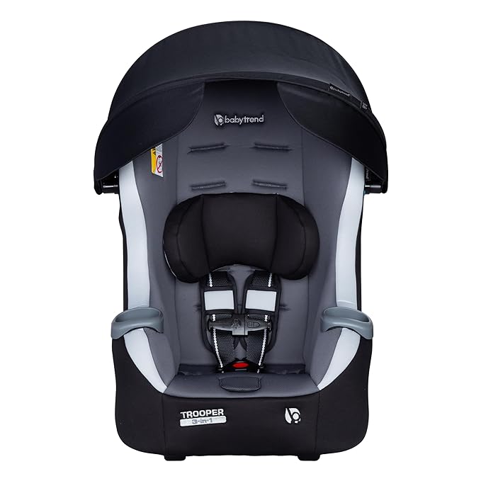 Baby Trend Trooper™ Plus 3-in-1 Convertible Car Seat with Canopy, Dash Twilight