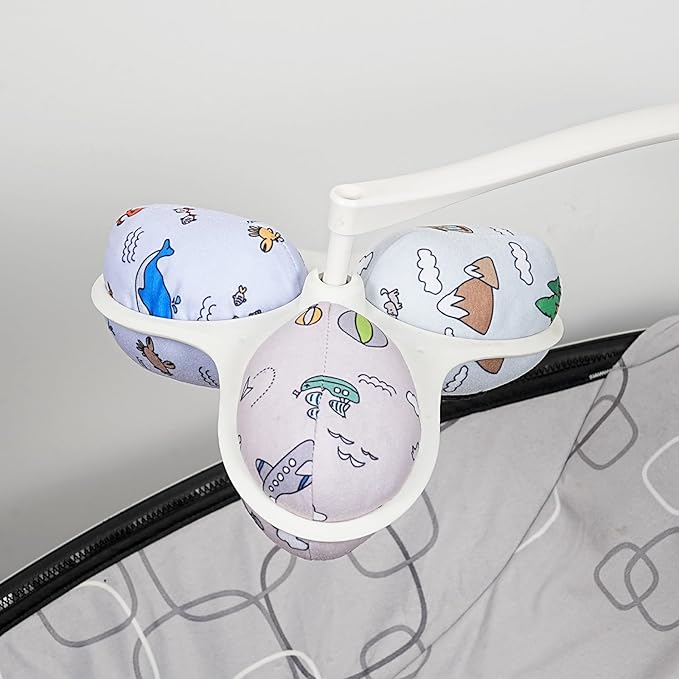 The Replacement Balls (for Mamaroo Swing) Offer More Interaction and Reversible Ball Options to Complement The Multi-Coloured with MamaRoo Cradle in a Set of 3 Balls ﻿