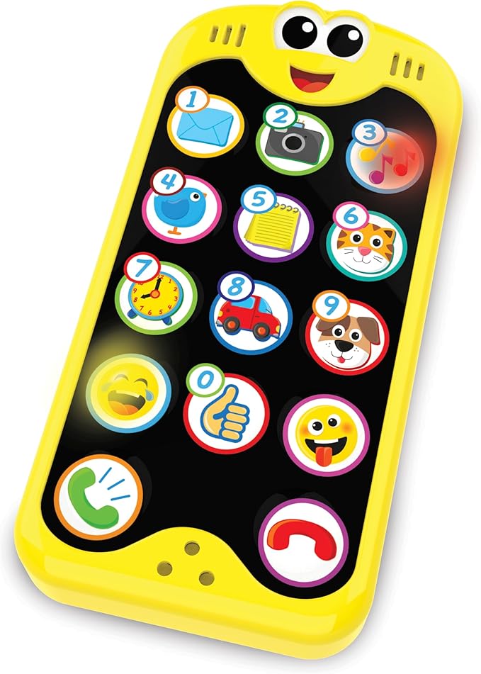 The Learning Journey Early Learning - On The Go Phone - Baby Cell Phone Toy - Toddler Toys & Gifts for Boys & Girls Ages 3 Months and Up - Award Winning Toys