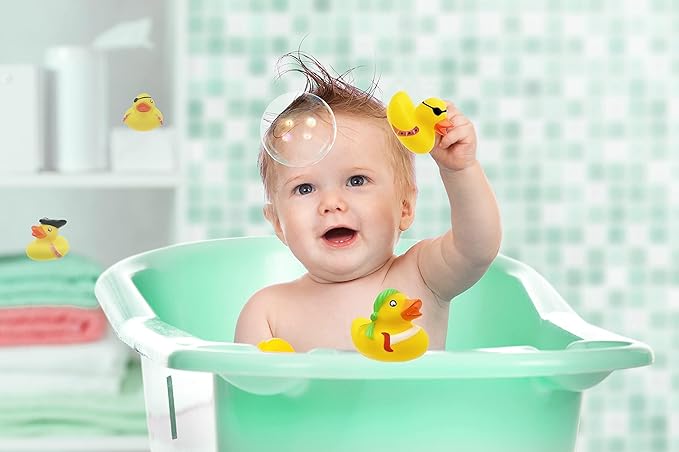 St. Patrick's Pirate Rubber Duck 400-Pack Toy Duckies for Kids, Bath Birthday Projects Gifts Baby Showers Classroom Summer Beach and Pool Activity Party Favors, 2" Inches