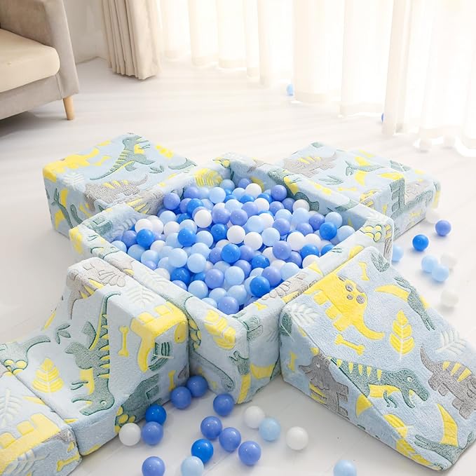 GOGOSO Ball Pit Balls for Toddlers Dogs Baby Boys Girls 2.2Inch Plasticball Toys for Kid Play Tent Birthday Slides Party Decor 50 100 170 200 500 1000