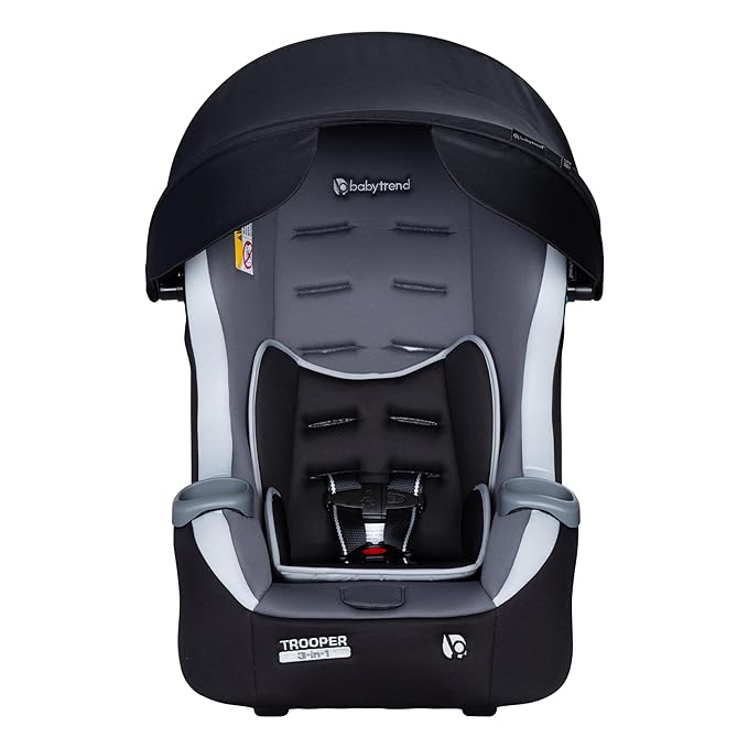 Baby Trend Trooper™ Plus 3-in-1 Convertible Car Seat with Canopy, Dash Twilight