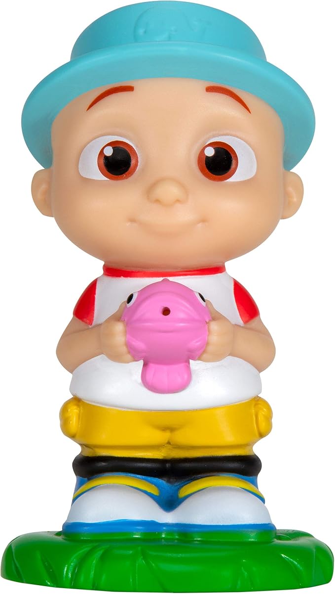 CoComelon CMW0030 Bath Fun Friends JJ, Fish & Turtle Bath Toy for Children from 18 Months