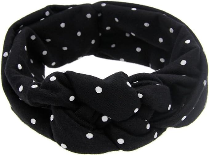 Baby Headbands Turban Knotted, Girl's Headband for Newborn,Toddler and Childrens (10Pack-CL3)