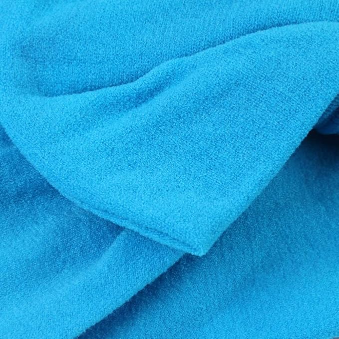 AKOAK 1 Pack Solid Color Skin-friendly Baby Headband Elastic Soft Nylon Headband Cute Baby Bow Headband (Blue)