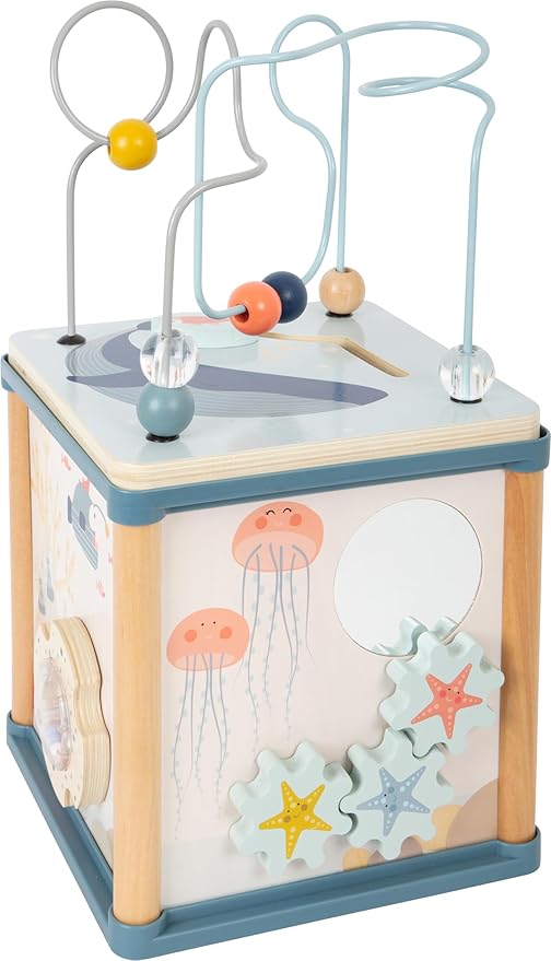 Small Foot 11910 Motor Skills Cube Underwater World, Blue
