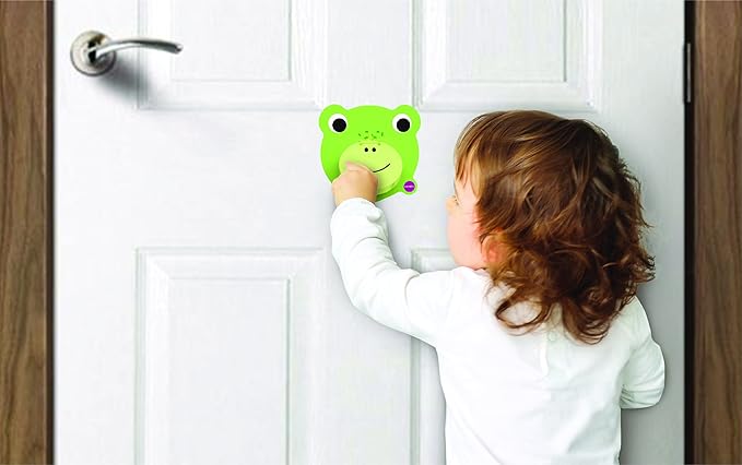 ORIBEL VertiPlay (Wall Toy) Knock Knock Door Knocker – Crroaky