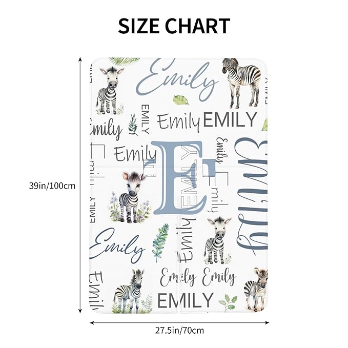 Personalized Baby Car Seat Cover Custom Name CarSeat Canopy Customized Zebra Newborn Nursing Breastfeeding Cover Minky Baby Blanket Infant Car Seat Canopies for Baby Girls Boys