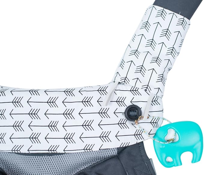 Mila Millie Premium Drool and Teething Reversible Cotton Pad - Fits Ergobaby Four Position 360 and Most Baby Carrier