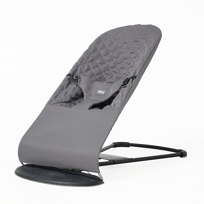 Fabric seat for Bouncer Belltop Compatible with BabyBjörn Bouncer: Soft & Bliss. Cover for Baby Bouncer (seat): Hypoallergenic & Breathable. Seat for Baby Swing: Ergonomic (Grey)
