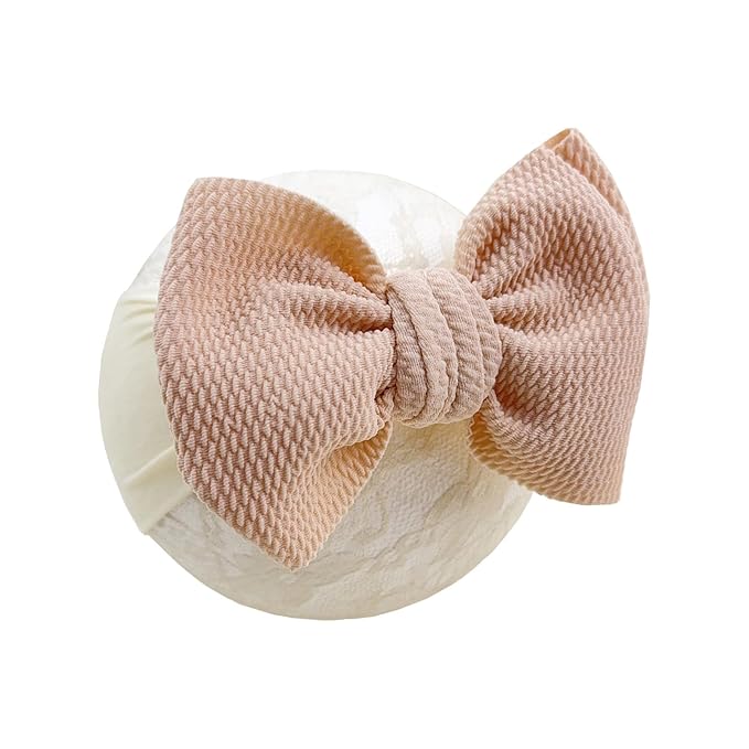 Baby Girl Headbands Nylon Bow Hair Accessories for Newborn Infants Toddlers (Y06, FZ)