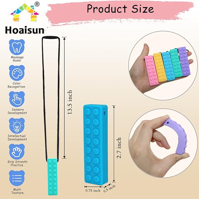Hoaisun Sensory chew neckalce 13 pack