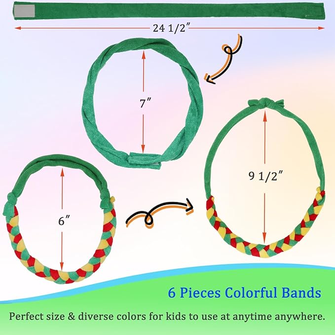 Chewy Necklaces for Sensory Kids, Terry Cloth Chew Necklaces for Sensory Boys and Girls with Chewing, Teething, Biting, Fabric Absorbent Autism Sensory Products with ADHD,SPD, Fidgeting, Anxiety