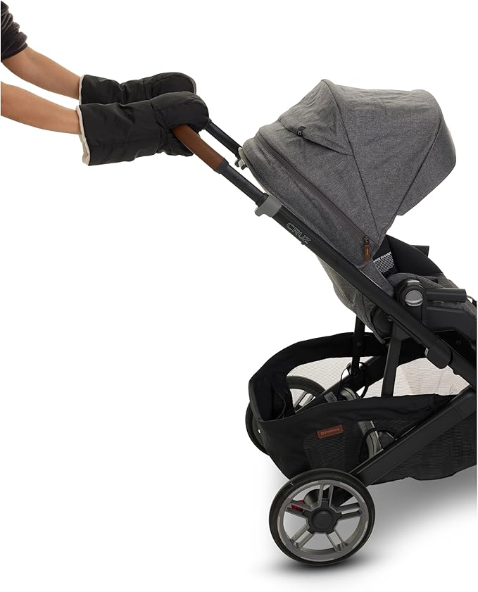 Winter Stroller Hand Muff Gloves, 2-Piece Set, Compatible with UPPAbaby Vista, Cruz, RumbleSeat, Ridge & Minu (V2 & V3), Waterproof, Ultra-Plush, Universal Fit
