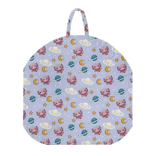 Newborn Lounger Cover, Salamander Print Soft Comfortable Baby Lounger Cover Removable Baby Lounger Slipover Snug Elastic Infant Lounger Cover for Most Babies