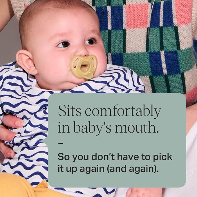 Tommee Tippee Ultra-Light Silicone Pacifier,18-36 Months,Symmetrical One-Piece Design,BPA-Free Silicone Binkies,Blue/Orange/Green,(Pack of 48)