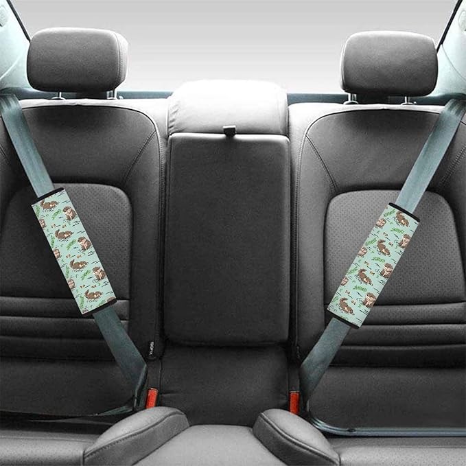 Car Seat Shoulder Strap Pads Seat Belt Pad Carseat Straps Covers Seatbelt Strap Cover Auto Seat Belt Cover Seatbelt Shoulder Kids Seatbelt Cushion Automotive Seat Belt Pads Car Seat Belt